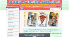 Desktop Screenshot of horeca-decoratie.com